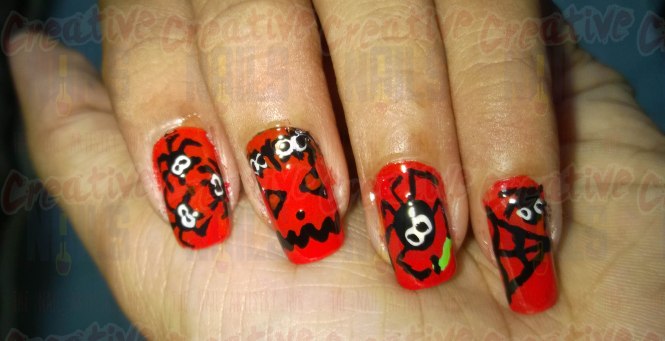 Halloween Nail Art