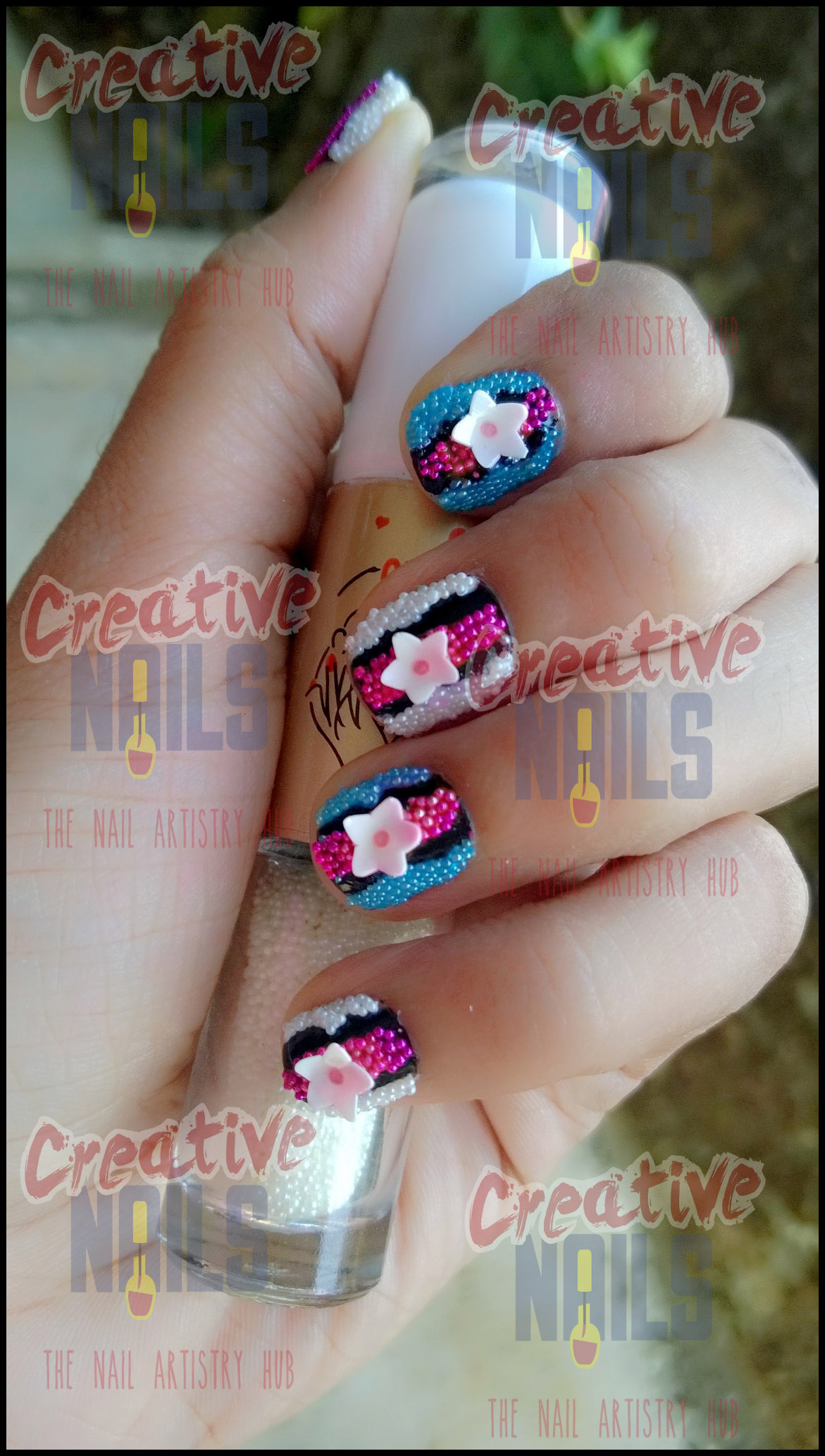 Flower on Beads