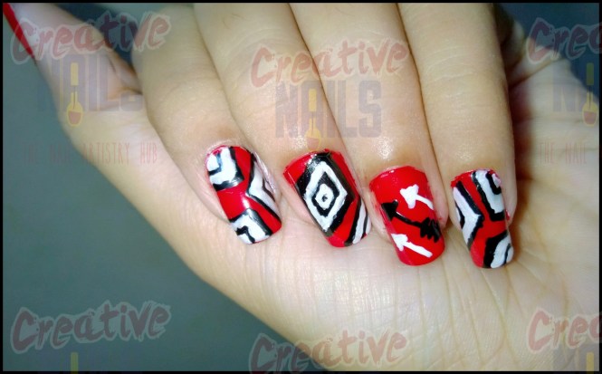 Powerful Colors Nail Art