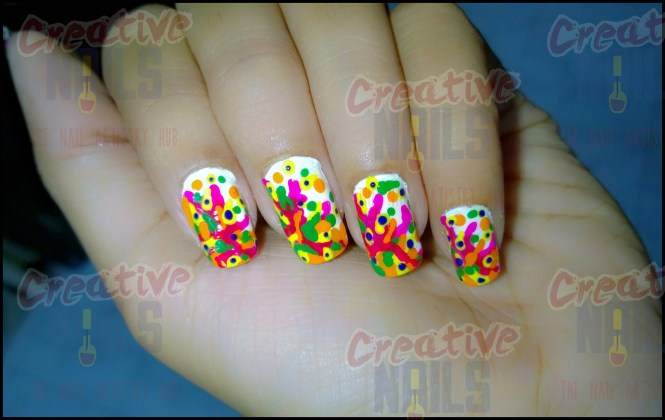 Holi On Nails
