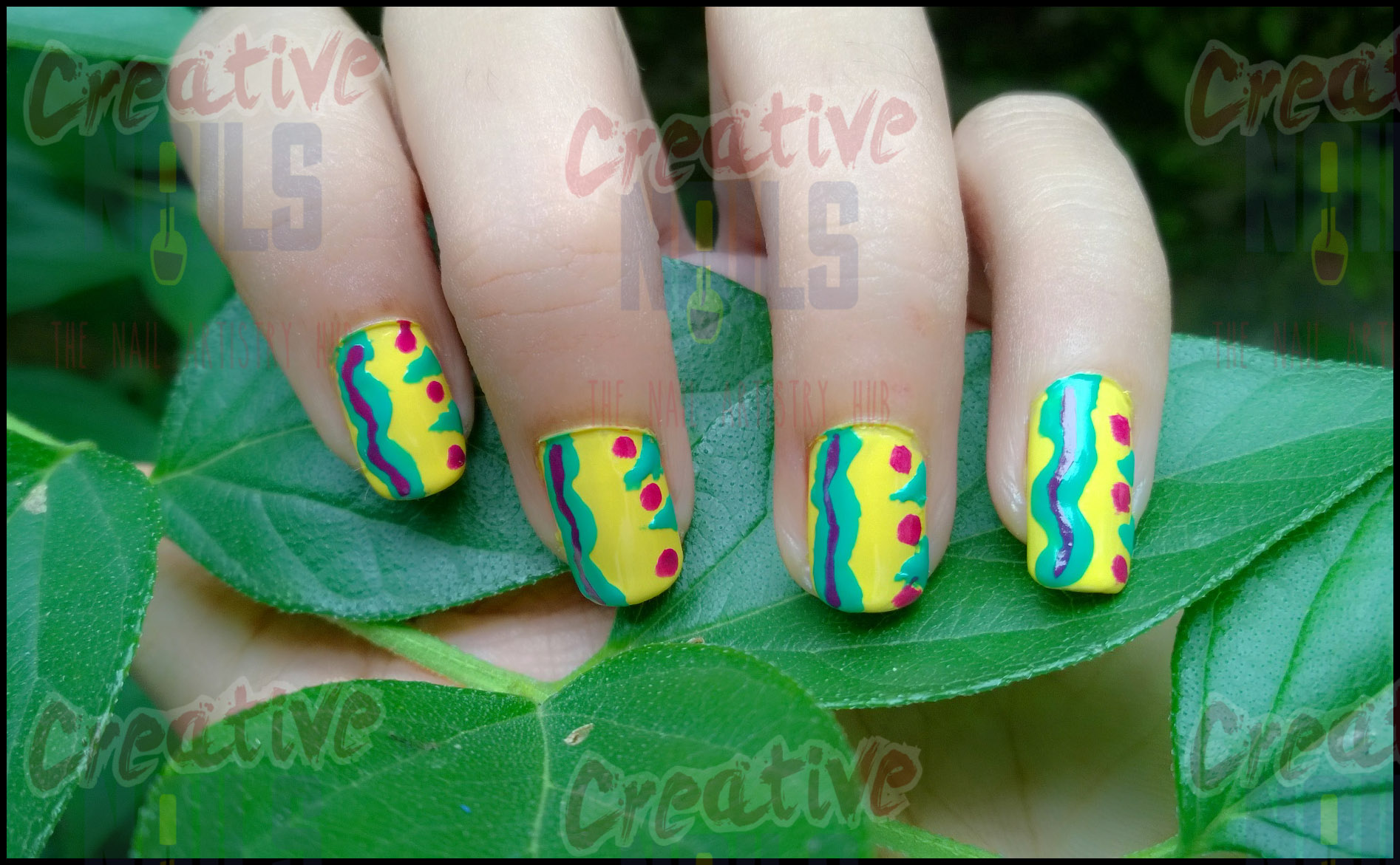Caterpillar Nail Design