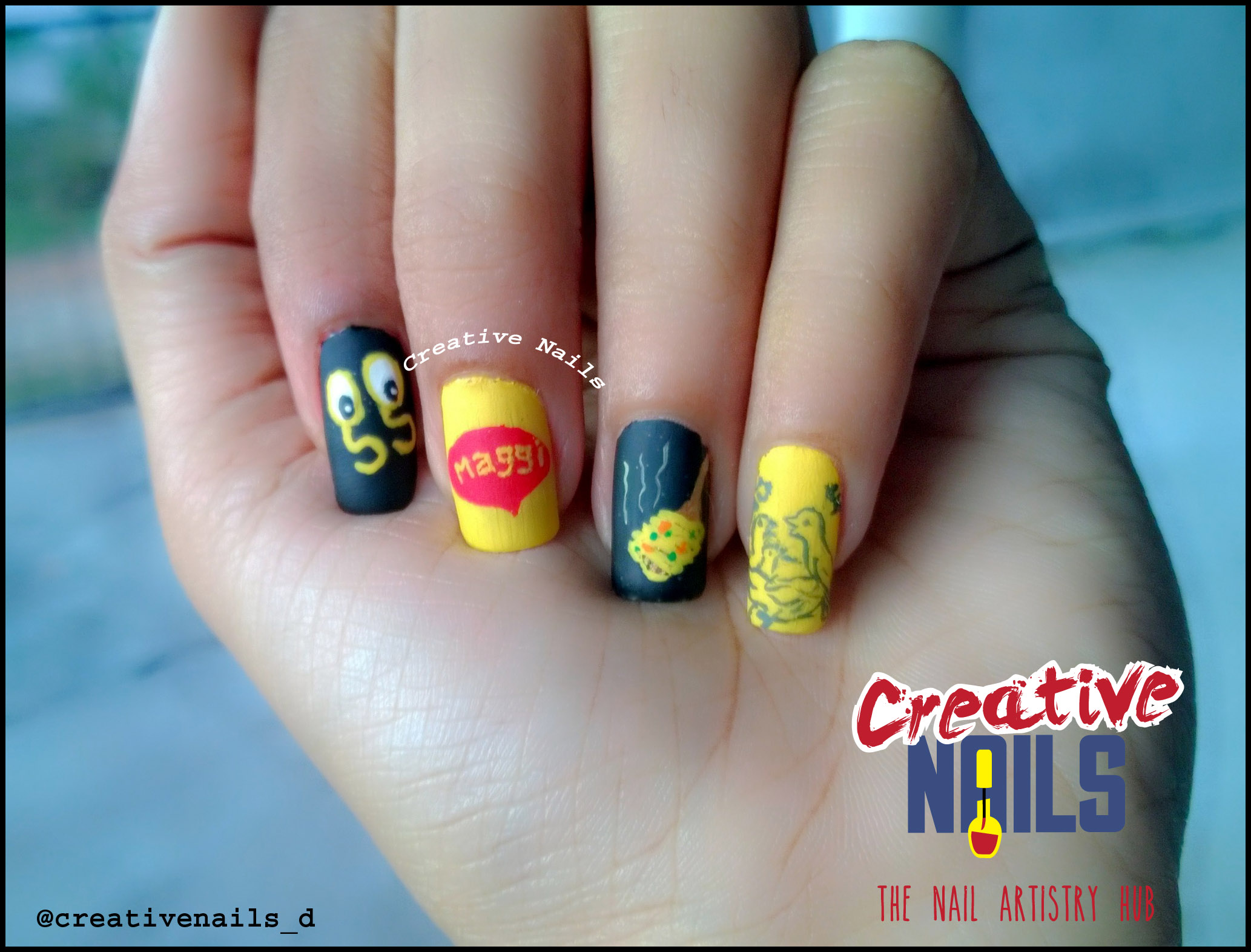 Welcome Back Maggi Nail Art
