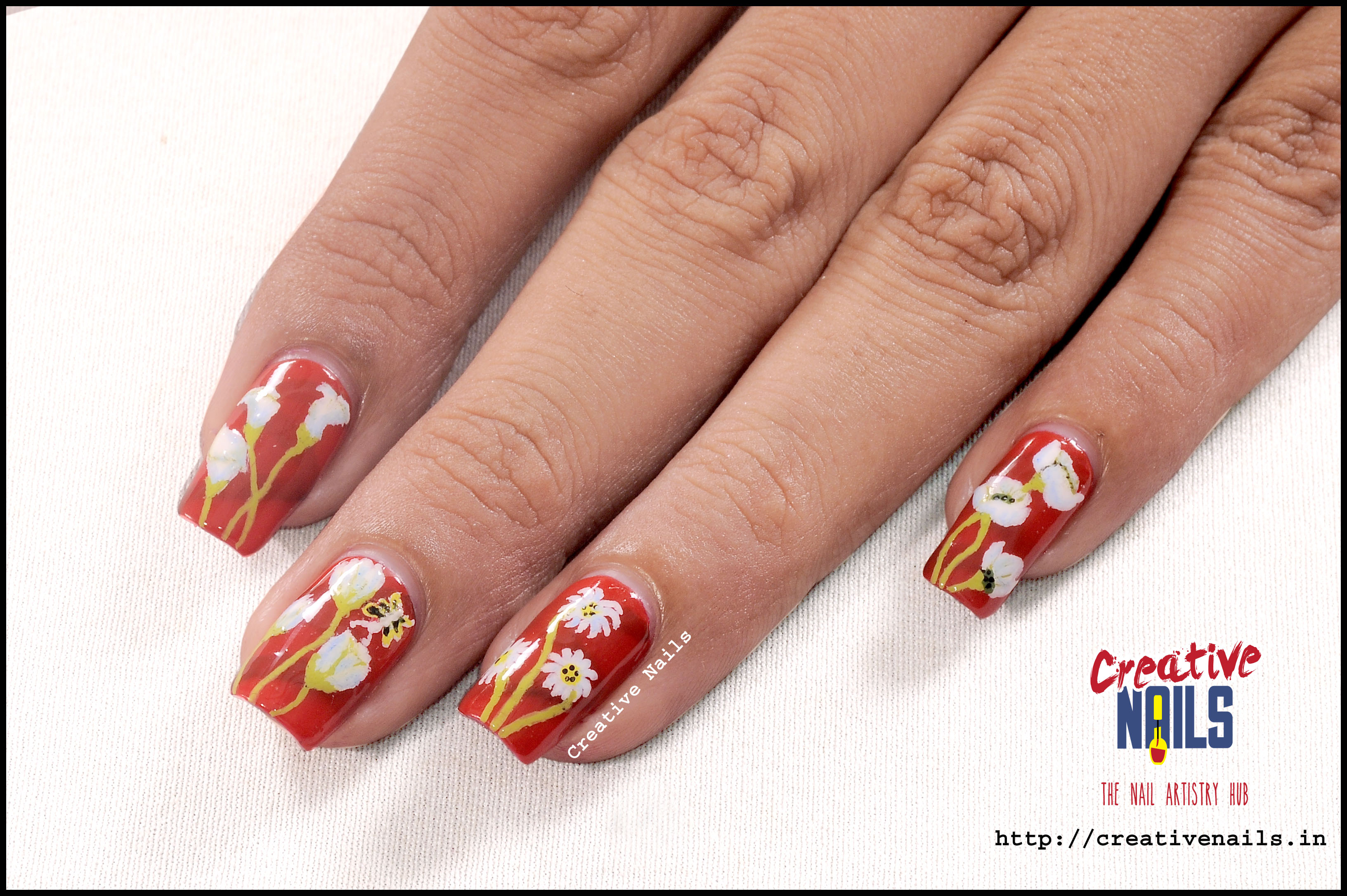 Floral Nail Art