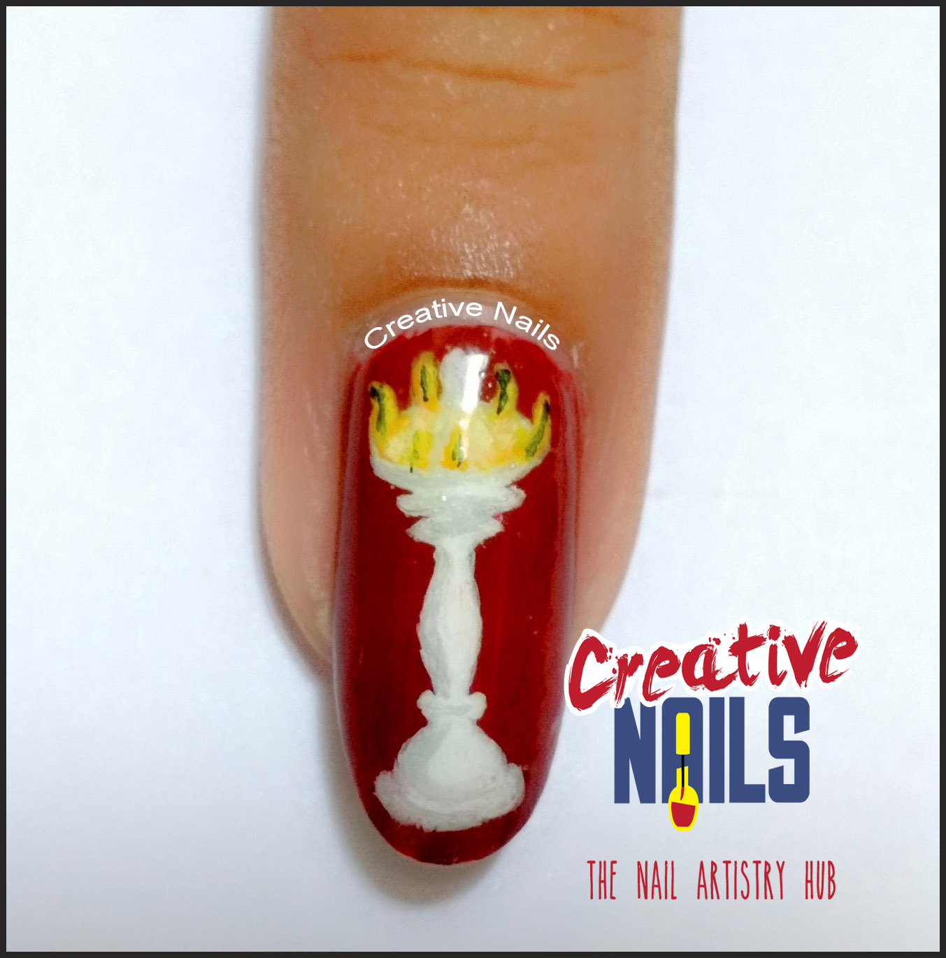 Diya for Ganesh Puja