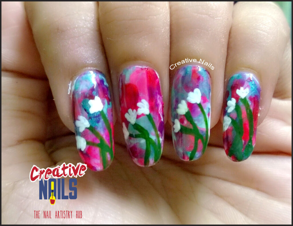 Smooshy Nail Art