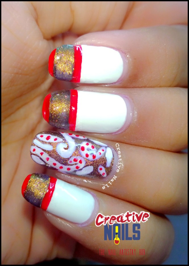 Dress Matching Nails Solo Shot