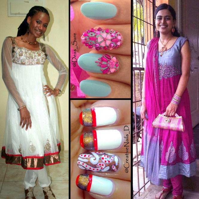 Dress Matching Nail Collaboration