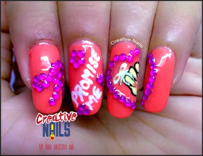Promise Day 2017 Nail Art