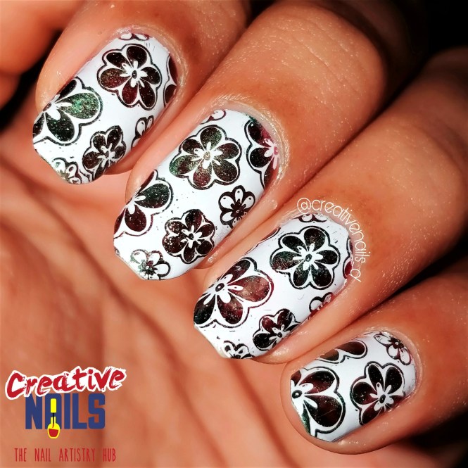 Happy New Year 2018 Nail Art