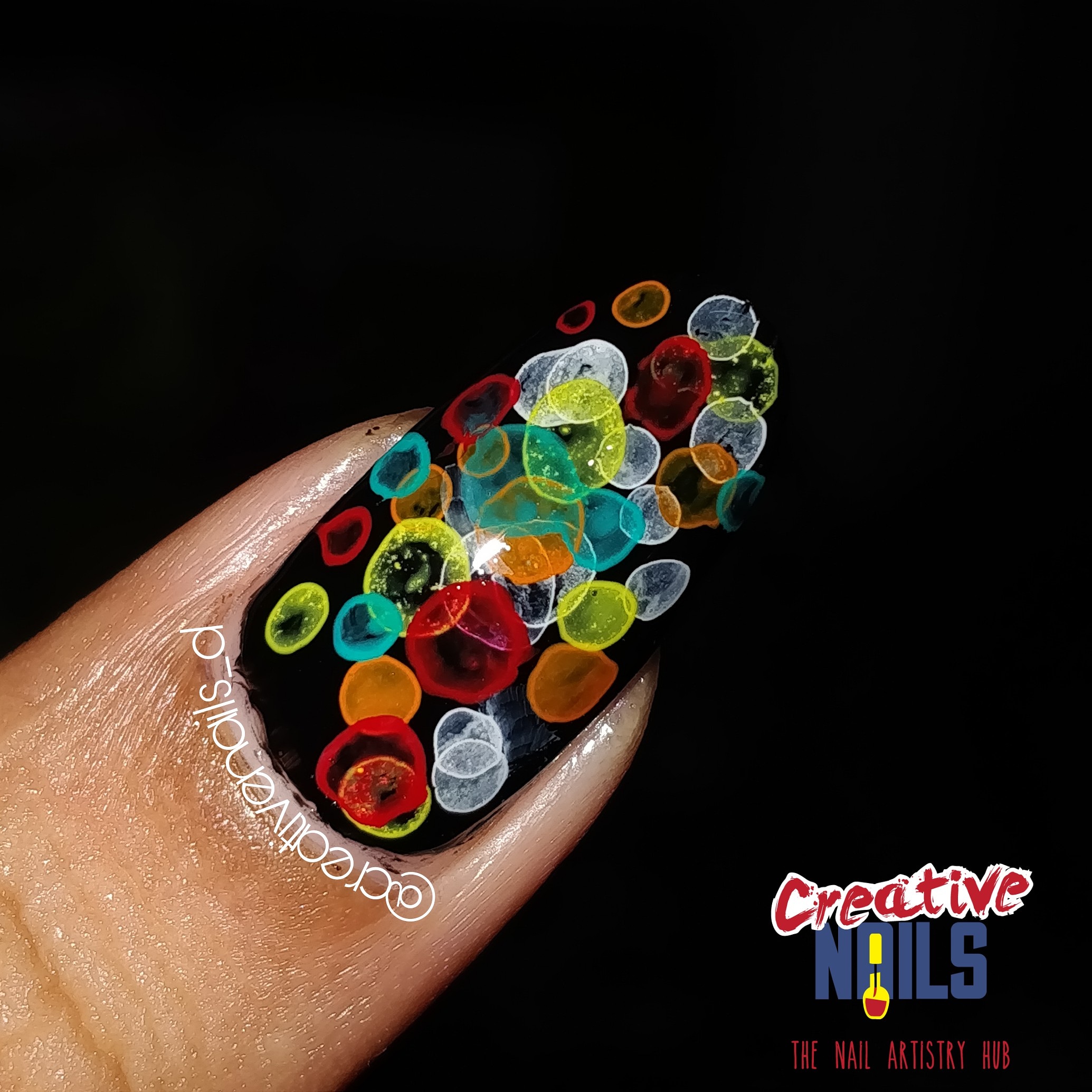 Bokeh Effect Nails!