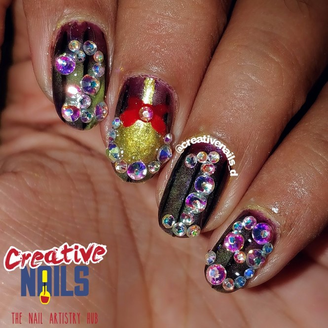 Happy New Year Nail Art 2019