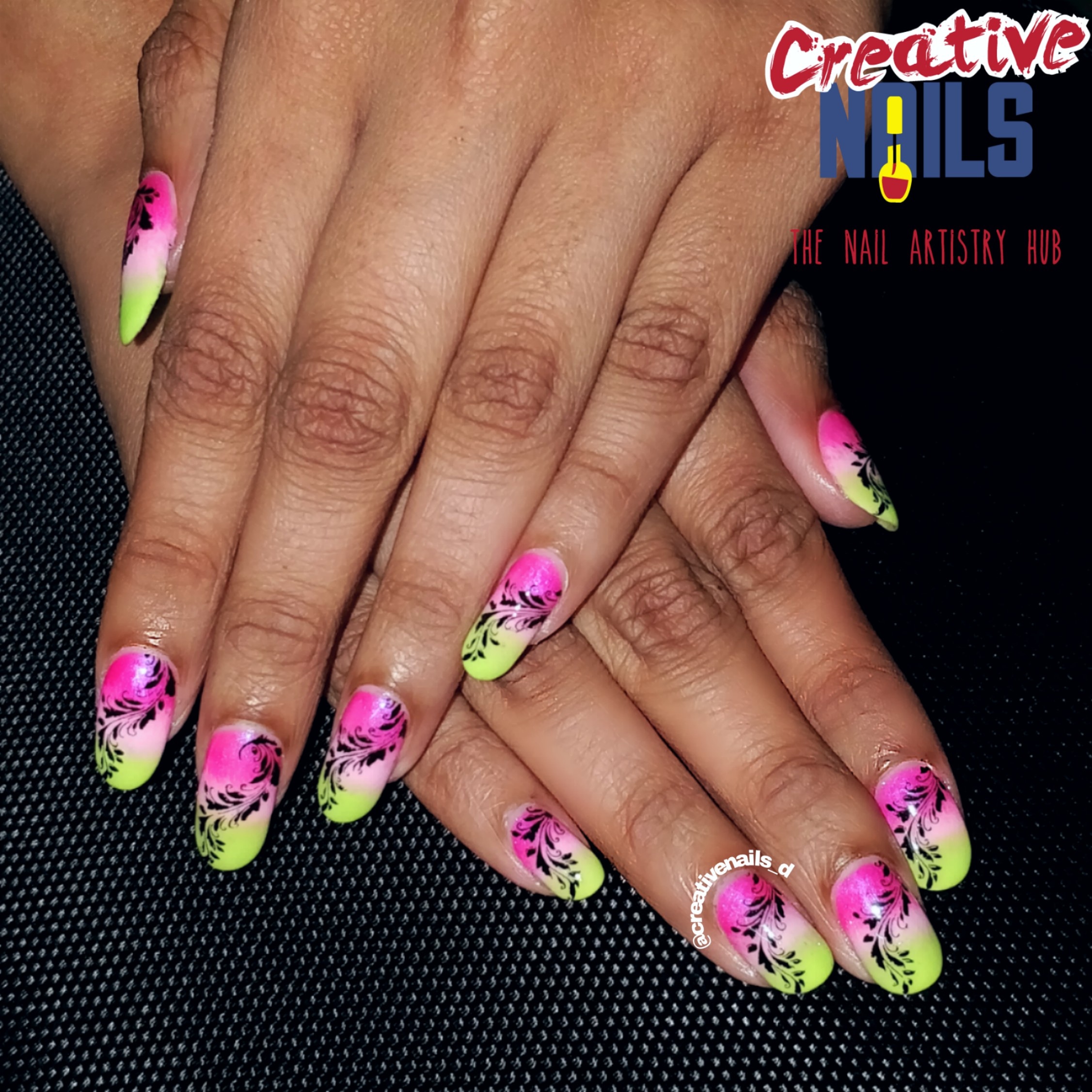 Gel Polish Gradient/Ombre Nail Art!