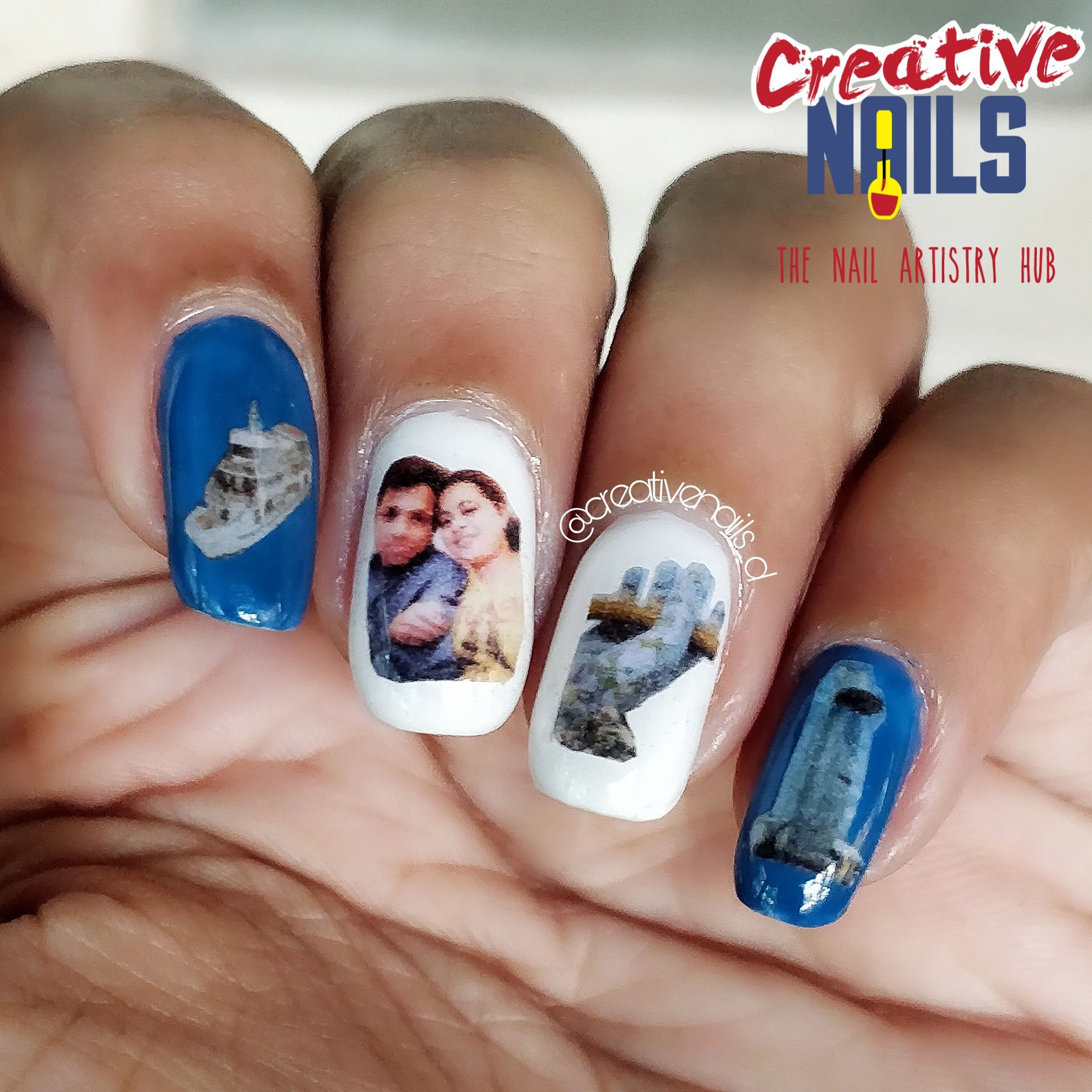 Photo Nail Art For Vietnam Tour